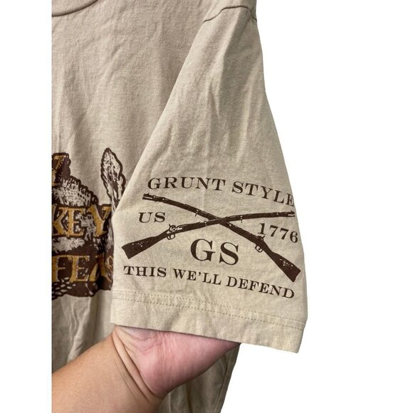 Grunt Style Short Sleeve T-Shirt WTF Turkey Men’s Size XL - Picture 3 of 4